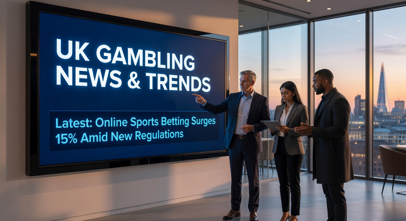 Digital slot machines and regulatory documents symbolizing upcoming UK gambling reforms, with icons for taxes, limits, and player protections