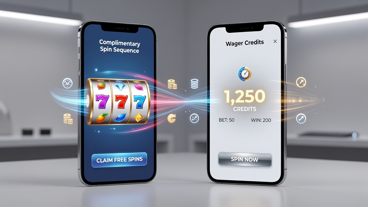 Close-up of smartphone displaying sports event odds next to active spin bonus meter